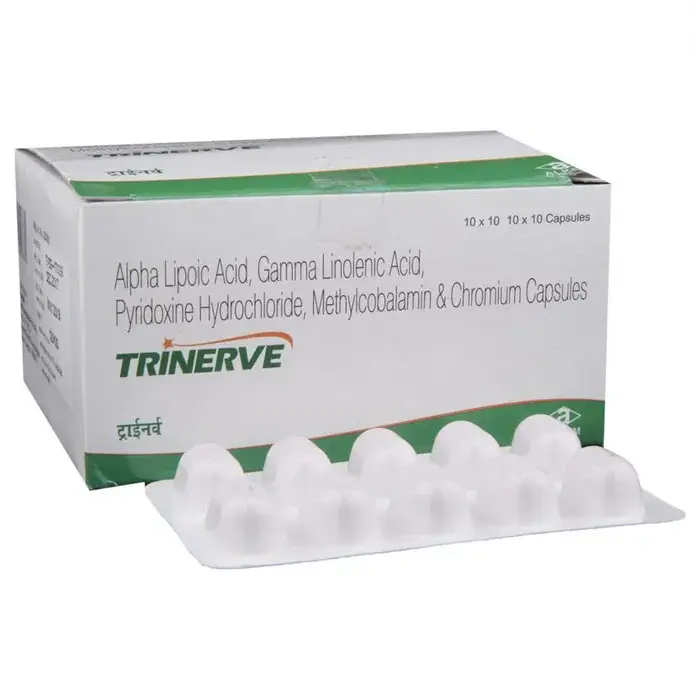 Trinerve Capsule with ALA, Methylcobalamin & Chromium